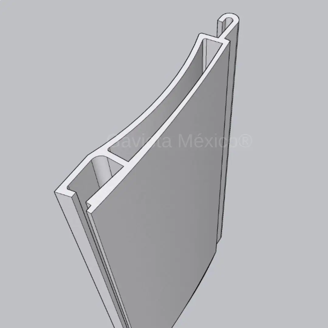 Aluminio extruido